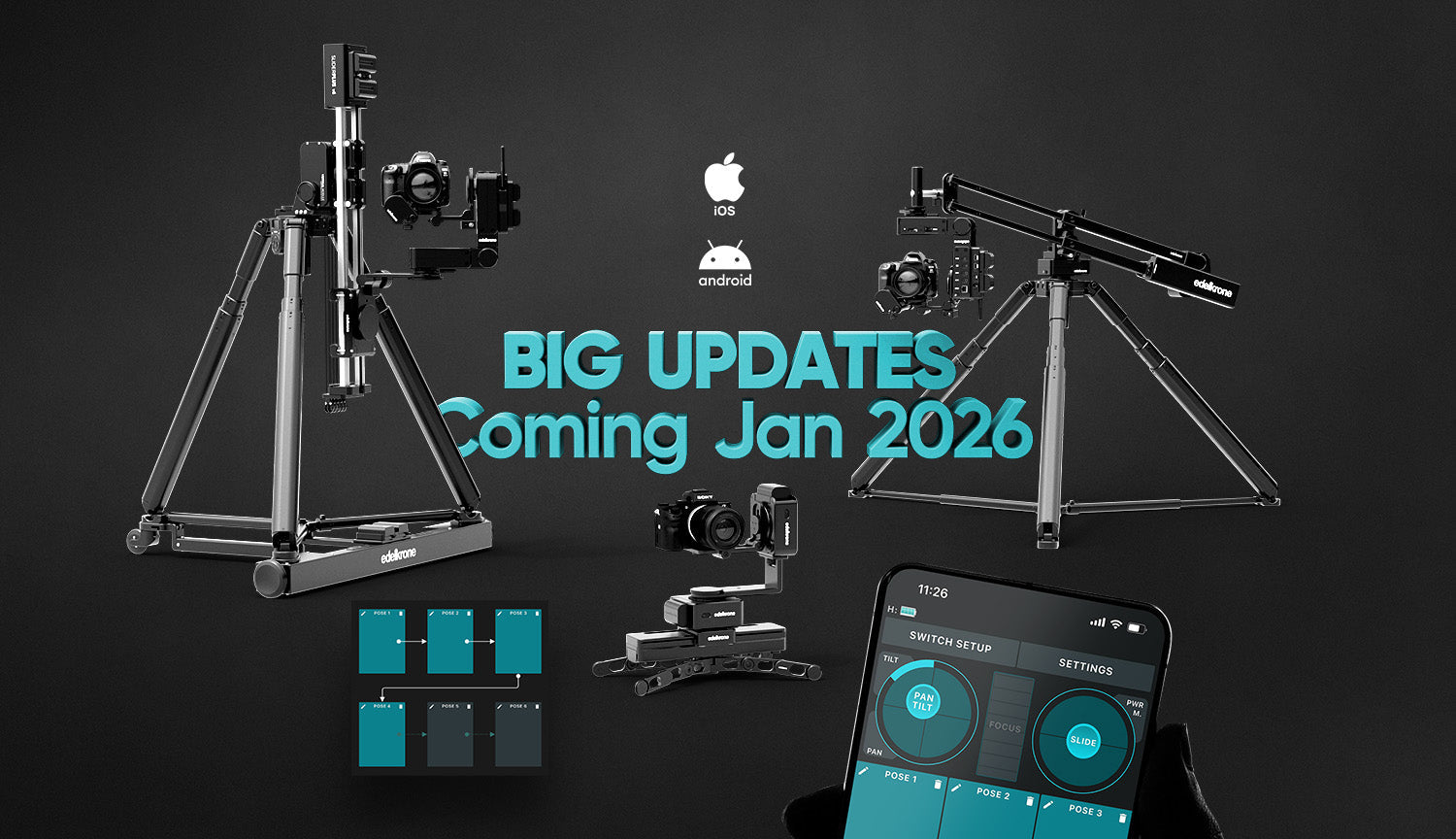 What’s Coming in January 2026: Big Updates from edelkrone